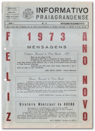 Edi&ccedil;&atilde;o:Novembro-Dezembro de 1972