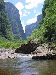 Fundo do Canyon do Malacara.